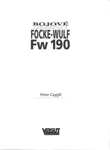 Tapa de Focke-Wulf Fw 190