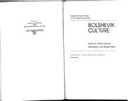Tapa de Bolshevik culture