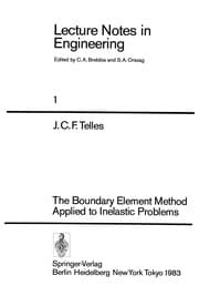 Tapa de The Boundary Element Method Applied to Inelastic Problems