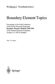 Tapa de Boundary Element Topics