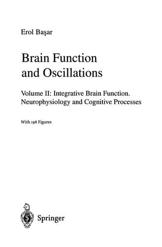 Tapa de Brain function and oscillations [v. II]