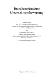 Tapa de Branchenorientierte Unternehmensbewertung
