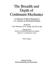 Tapa de The Breadth and Depth of Continuum Mechanics