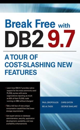 Tapa de Break free with DB2 9.7