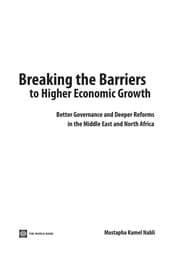 Tapa de Breaking the barriers to higher economic growth