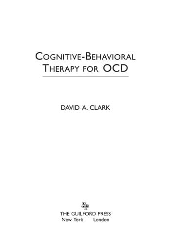 Tapa de Breaking free from OCD