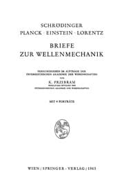 Tapa de Briefe zur Wellenmechanik