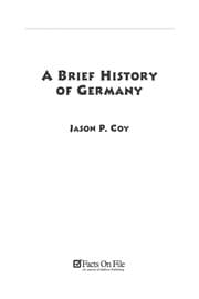 Tapa de A brief history of Germany