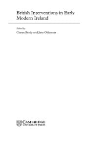 Tapa de British interventions in early modern Ireland