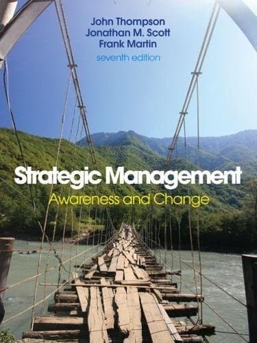 Tapa de Strategic Management