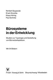 Tapa de Bürosysteme in der Entwicklung