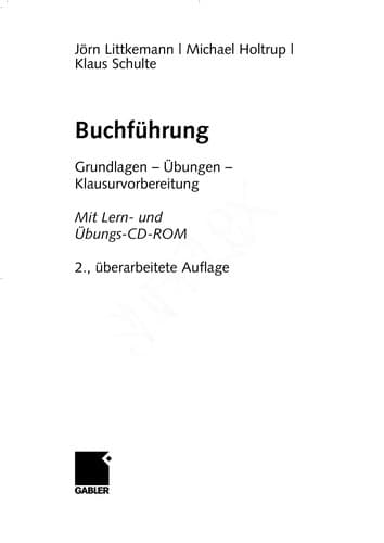 Tapa de Buchführung