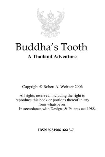 Tapa de Buddha's tooth