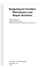 Tapa de Budgeting for facilities maintenance and repair activities