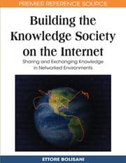 Tapa de Building the knowledge society on the Internet