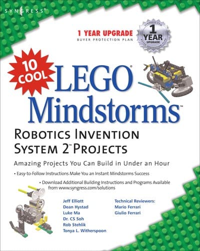 Tapa de Building robots with Lego Mindstorms