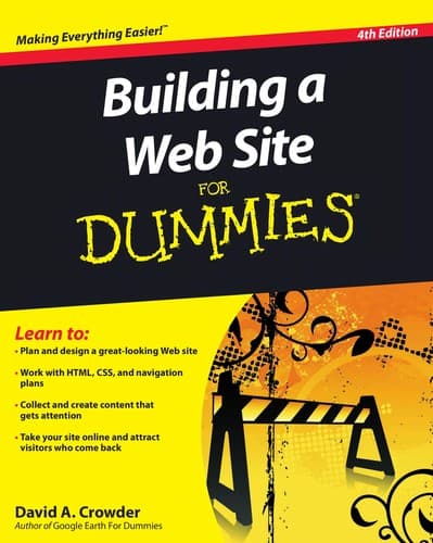 Tapa de Building a Web site for dummies