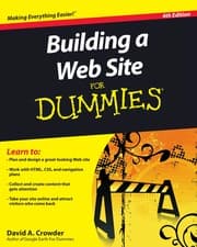 Tapa de Building a Web site for dummies