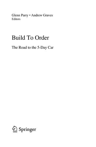 Tapa de Build to order