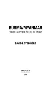 Tapa de Burma/Myanmar