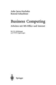 Tapa de Business Computing