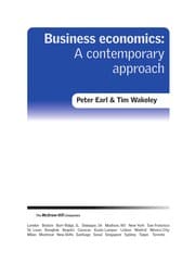 Tapa de Business economics