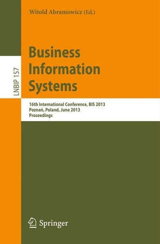 Tapa de Business Information Systems