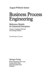 Tapa de Business Process Engineering