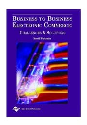 Tapa de Business to business electronic commerce