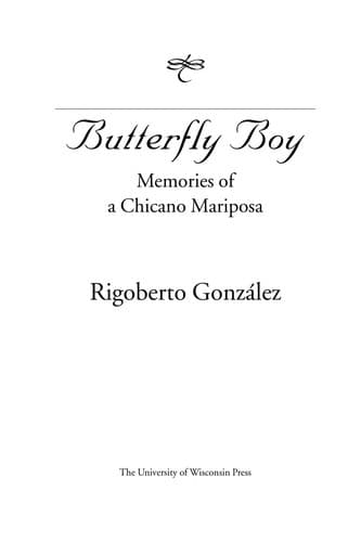 Tapa de Butterfly boy