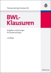 Tapa de BWL-Klausuren