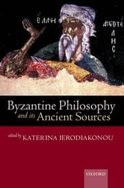 Tapa de Byzantine philosophy and its ancient sources