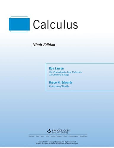 Tapa de Calculus