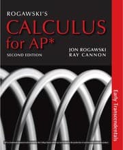 Tapa de Rogawski's calculus for AP