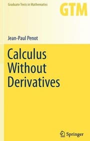 Tapa de Calculus Without Derivatives