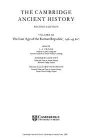 Tapa de The last age of the Roman Republic, 146-43 B.C.