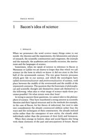 Tapa de The Cambridge companion to Bacon