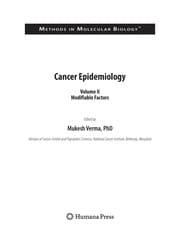 Tapa de Cancer epidemiology