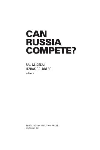 Tapa de Can Russia compete?