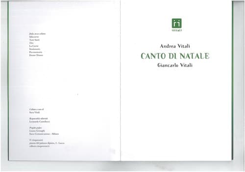 Tapa de Canto di Natale