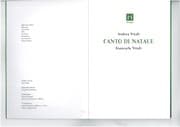 Tapa de Canto di Natale