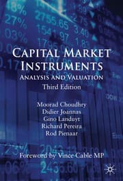 Tapa de Capital market instruments