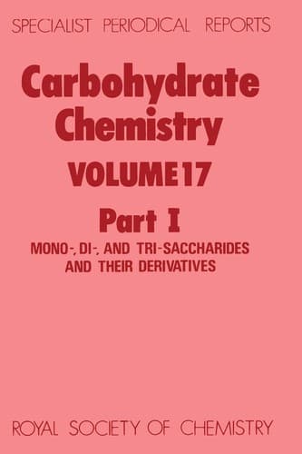Tapa de Carbohydrate chemistry