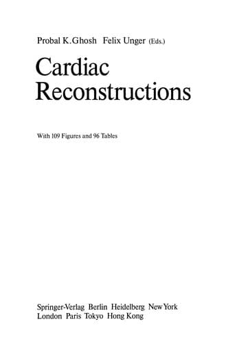 Tapa de Cardiac Reconstructions
