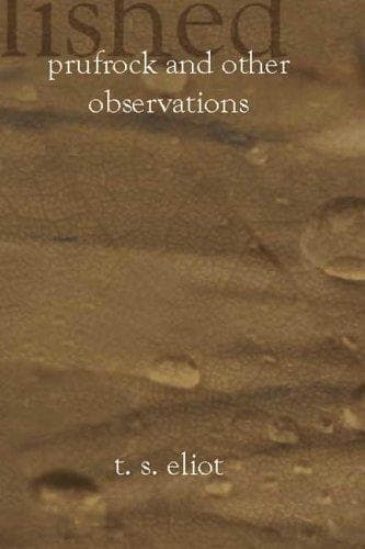 Tapa de Prufrock and other observations