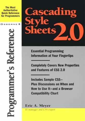 Tapa de Cascading Style Sheets 2.0
