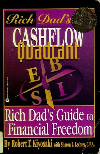 Tapa de Rich dad's cashflow quadrant
