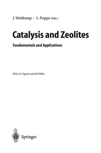 Tapa de Catalysis and Zeolites