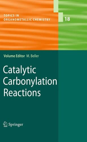 Tapa de Catalytic carbonylation reactions