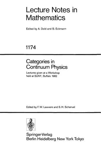 Tapa de Categories in continuum physics